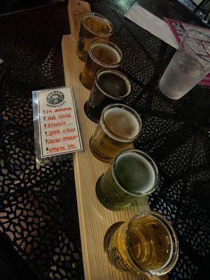 Beer flight