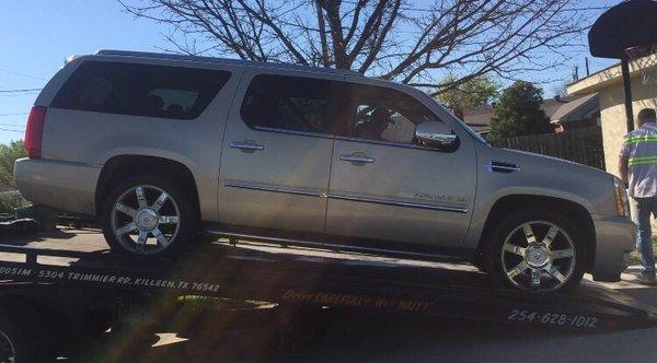 It's hard to see your car being towed,..but these guys were awesome professionals. My SUV was in good hands!