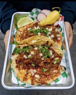 Birria tacos aka Birria Quesatacos