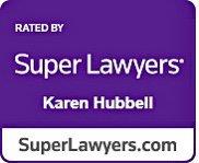 Karen Hubbell rated by Super Lawyers