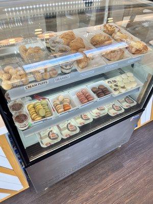 Dessert display case