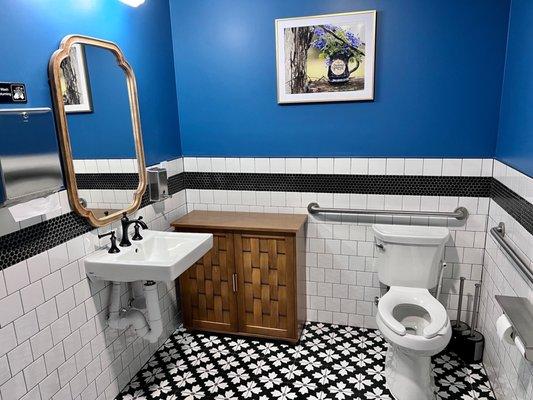 Clean and trendy restrooms!