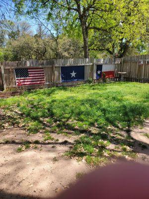 Outside sitting area