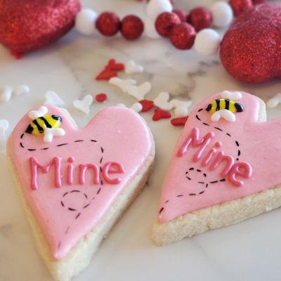 Valentine's Frosted Cookies