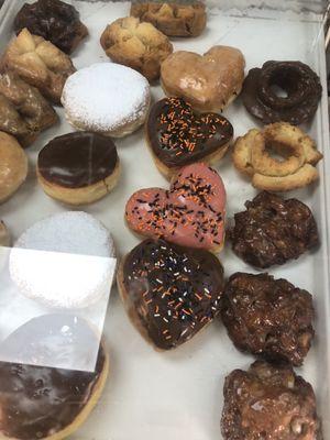 HEART SHAPED DONUTS ALL YEAR LONG !