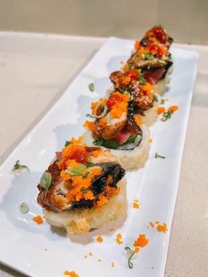 Sushi Chef Linh's specialty roll