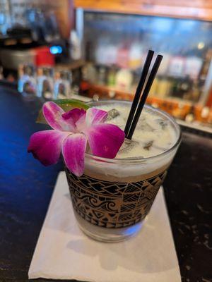 One beautiful and tasty Mai Tai