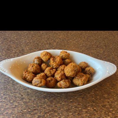 Deep fried mushrooms