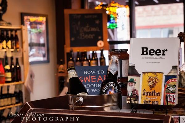 The best part about the craft beer section?  Mixing your own six pack.