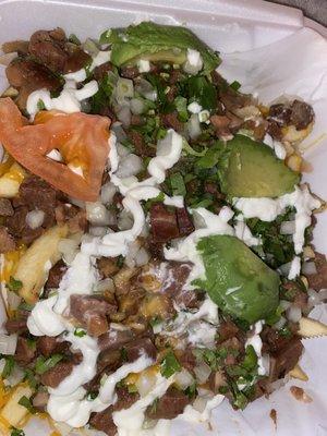 Lengua fries