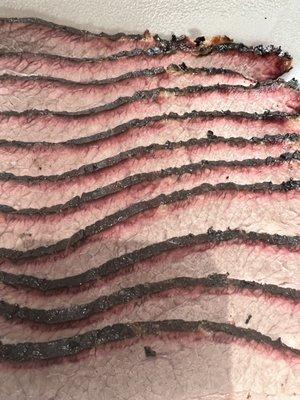 Yes, our brisket has the smoke ring!