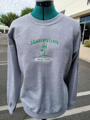 Hampton Embroidery Sweatshirt