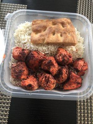 Chicken tikka kabob