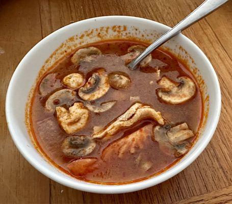 Tom Yum Chicken Soup