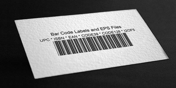 Barcode label printing and EPS files