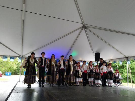 Youth greek dances from the old country