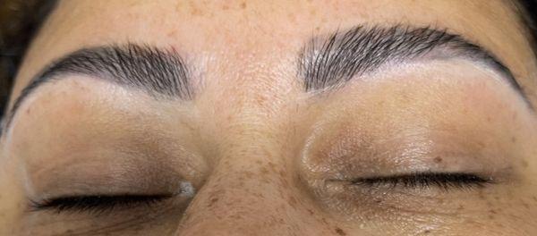 Brow lamination