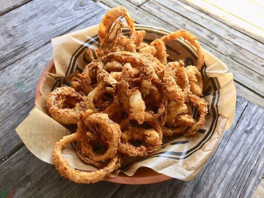 Excellent onion rings