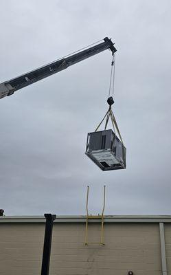 Commercial air conditioing installation Savannah, GA.