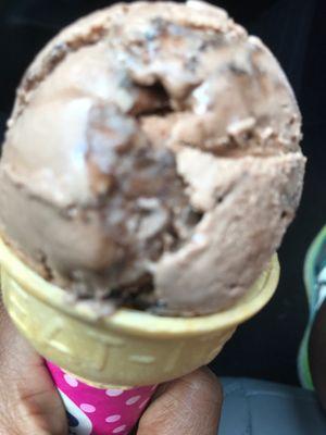 Extremely chocolate vegan ice cream