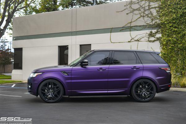 Full wrap in KPMF Matte Purple Black Iridescent