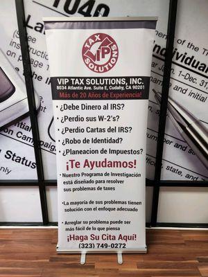 El Programa de Investigacion te ayuda a revisar tus impuestos declarados, verificar si estas al corriente con el IRS, y muchos servicios mas