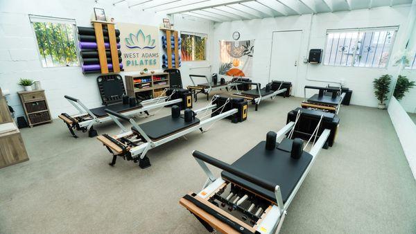 Our Main studio at 5742 W Adams Blvd specializing in group classes