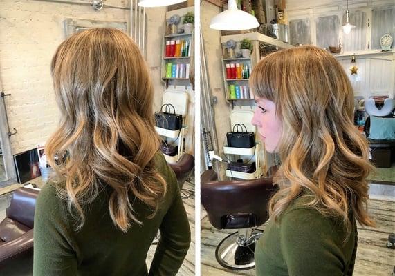 Cut, Style and Highlights by Mayu