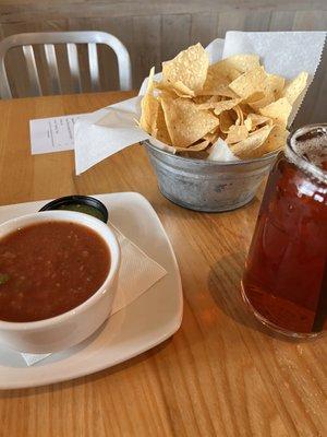 Chips and salsa