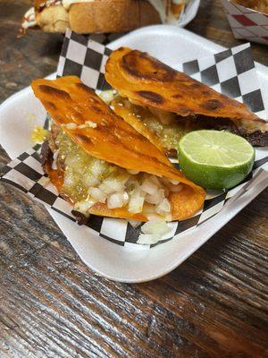 Cheezy Birria Taco