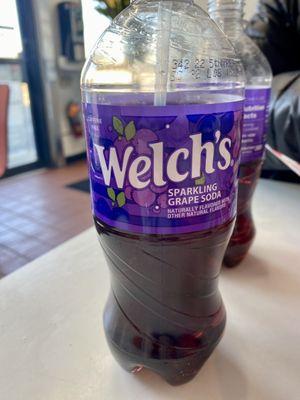 Welch's grape soda - the best!