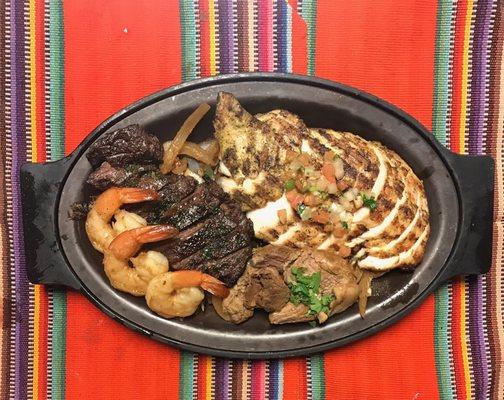 Camarones, Steak, Comida Mexicana