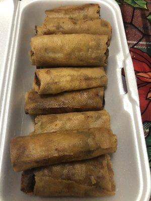 2 orders of Lumpiang Shanghai