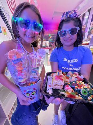 Birthday Besties celebrating all things, creativity, candy, and imagination at Candified!