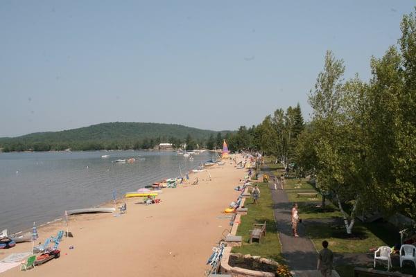 Our 1,300+ long natural sand beach.