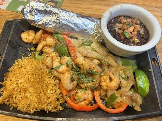 Shrimp Fajitas