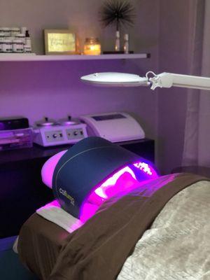 Celluma LED treatment. NASA developed technology to provide anti-aging and anti-acne benefits.