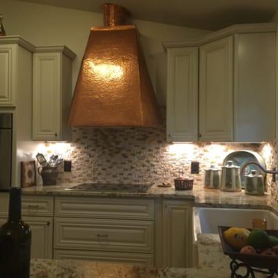 Kitchen remodel we helped design and managed through demo and completion.