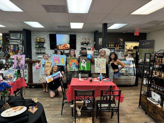 518 Paint & Sip Event