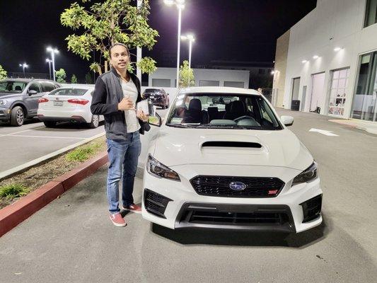 2021 Subaru WRX STI - Crystal White Pearl