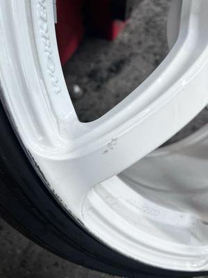 Wheel damage