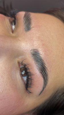 Brow, lamination, and brow wax