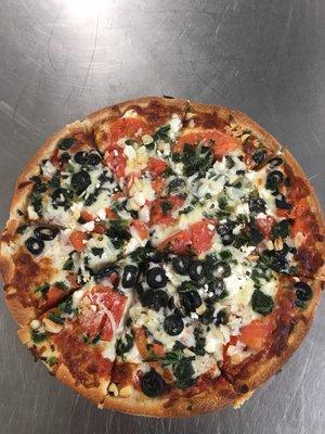 Mediterranean Pizza