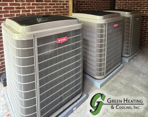 Recent Bryant HVAC Evolution Systems Install