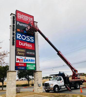 Pylon Sign - Face Replacement