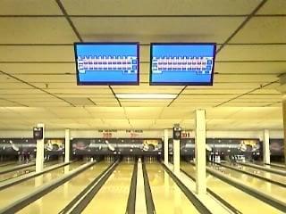 All New. Check out the LCD's with the new scoring. Also the new synthetic lanes.