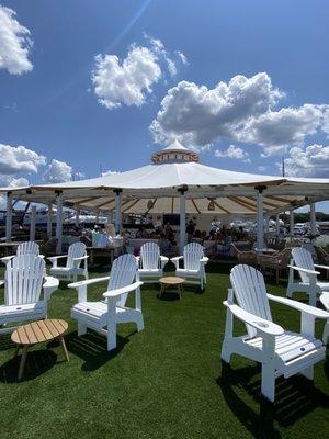 Patio and Tent