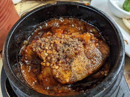 Catfish clay pot