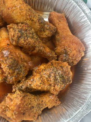 Spicy Lemon Pepper Wings