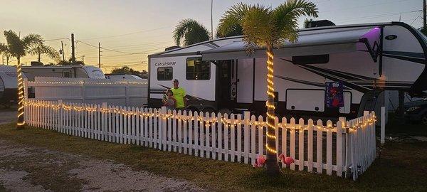 Premium RV site.